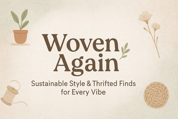 Hi, I’m Sara— Welcome to Woven Again! ♻️ ✨ - Picture 1 of 1